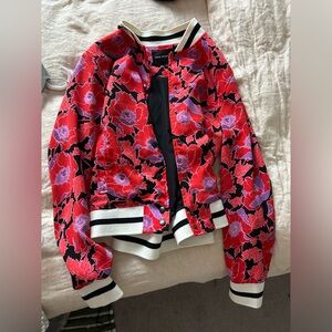 Who What Wear Floral Jacket